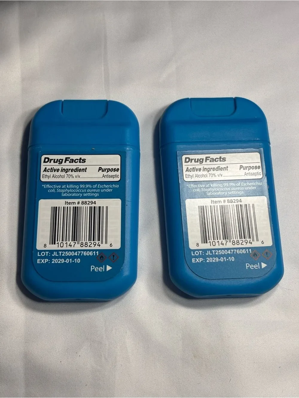2 New Crayola Smart Care Blue Hand Sanitizer Spray - 0.94 fl oz (28 mL)